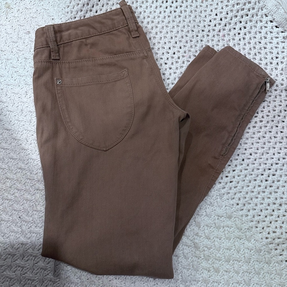 DSQUARED2 Brown Chinos Casual Wear women’s size 40 made in ITALY
